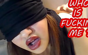 Blindfolded Woman Infringed by Different Man ! This babe does not know that !