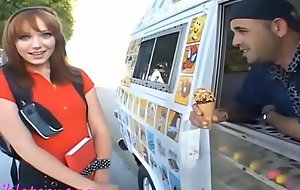 Gullibleteens.com icecream truck legal age teenager schoolgirl knee high socks creampie
