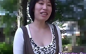 Cute teen Natsuko Osanai sucks cock and takes locate