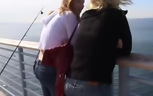 Yummy Blond Gets Anal Fucked Out of reach of Boat