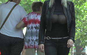 Prexy teen must show the brush big natural breasts in public