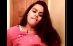 Unpredictable intensify desi teen similar say no thither billibongs on skype video (new)