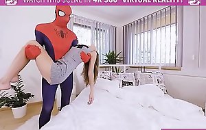 VRBangers.com Spider-Man: XXX Burlesque around off colour teen Gina Gerson